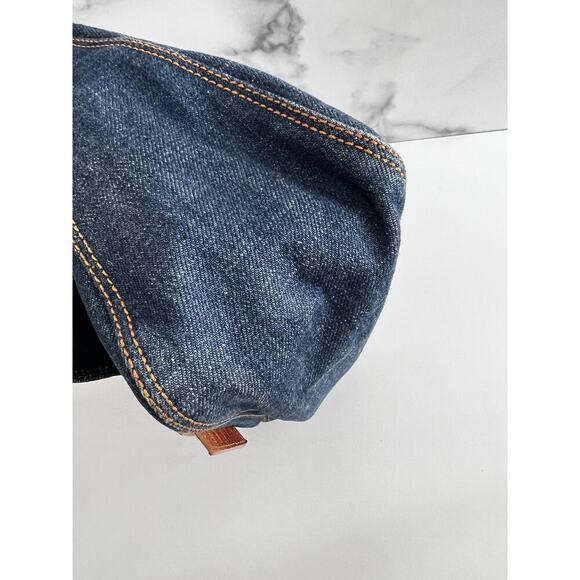 Fendi mamma lizard denim baguette - Picture 7 of 10